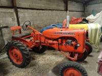 1948 ALLIS CHALMERS Model B petrol/paraffin TRACTOR Reg. No. RSJ 411 Serial No. EB86328 A well presented earlier restoration with V5 available