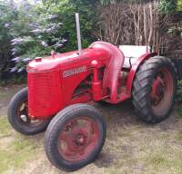 1944 DAVID BROWN VAK 1 4 cylinder petrol/paraffin TRACTOR Serial No. 5903 Stated to be a partly restored tractor that is running well on its original tyres and shows no signs of frost damage. Offered for sale with an old logbook and a current V5C