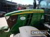 2015 JOHN DEERE 6100MC AutoQuad 4wd TRACTOR Fitted with 8no. John Deere 50kg front weights on Nokion ELS 710/55R34 rear and Alliance 560/60R22.5 front wheels and tyres. One owner. Mower imaged is not included with this lot Reg No. AY15 LWA Serial No. ILO - 15