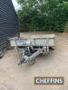 Ifor Williams LM126G tandem axle flat bed trailer with ramps Serial No. SCKD0000065102681 - 2