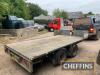 Ifor Williams LM126G tandem axle flat bed trailer with ramps Serial No. SCKD0000065102681 - 3