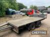 Ifor Williams LM126G tandem axle flat bed trailer with ramps Serial No. SCKD0000065102681 - 4