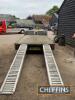 Ifor Williams LM126G tandem axle flat bed trailer with ramps Serial No. SCKD0000065102681 - 5