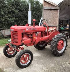 WITHDRAWN 1940 FARMALL A 4 cylinder petrol/paraffin TRACTOR Reg. No. 846 XUN Serial No. FAA9945 Believed to have been originally purchased on the 'lease/lend' scheme, this tractor has been the subject of a recent overhaul including a refurbished magneto. 