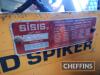 SISIS Auto - Outfield Spiker Fitted with petrol Honda 5.0hp engine Serial No. 2093 - 8