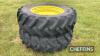 Set Mitas 380/90 R46 rear and Mitas 380/85 R30 front wheels and tyres, ex - John Deere 6930 INCLUDED BY KIND PERMISSION - 2