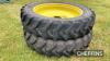 Set Mitas 380/90 R46 rear and Mitas 380/85 R30 front wheels and tyres, ex - John Deere 6930 INCLUDED BY KIND PERMISSION - 8