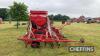 2011 Kverneland Accord TS Evo mounted hydraulic folding tine drill, 6m. Together with spare parts 943ha. Control box and manual available. Serial No. ACPNDXX59899 INCLUDED BY KIND PERMISSION - 4