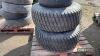 Set of 4no. Turf Tyres for compact tractor UNRESERVED LOT - 3