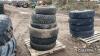 Qty of Wheels & Tyres UNRESERVED LOT