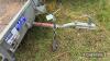 Ifor Williams P7e single axle trailer Serial No. FO669332 - 9