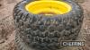 Qty of Grassland Wheels & Tyres to incluse 24x8.50-10, 24x12.00-10, 18x8.50-10 UNRESERVED LOT Direct from Frank Cooper & Son For sale due to retirement - 8