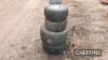 Qty of Grassland Wheels & Tyres to include 26x12.00-12, 23x10.50-12, 18x9.50-8, 18x8.50-8 UNRESERVED LOT Direct from Frank Cooper & Son For sale due to retirement - 2