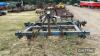 AW Smith 8ft C Tine Cultivator c/w 2 depth wheels - 3