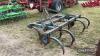 AW Smith 8ft C Tine Cultivator c/w 2 depth wheels - 8