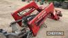 Chilton MX 40.85 Loader c/w Same silver 4cyl. brackets, bolts, centre supports, joystick with electric switch over - 4