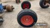 Axle Complete with Wheels & Tyres UNRESERVED LOT - 2