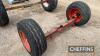 Axle Complete with Wheels & Tyres UNRESERVED LOT - 4