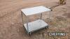 Stainless Steel Table on Wheels UNRESERVED LOT - 2