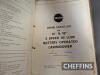 Qty mower instruction books and parts lists to inc. Atco, Webb and Hayter - 7