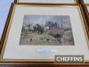 6no. Framed and glazed prints of London and countryside pursuits - 6