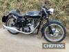 1959 499cc Velocette Viper Venom Clubman MOTORCYCLE Reg. No. 151 YRE Frame No. RS12452 Engine No. VM1747 Originally produced as a 350cc Viper this superb Velo was converted to Venom Clubman spec at some point around 1973. The change in cubic capacity is n - 14