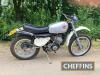 1978 247cc AJS Stormer MOTORCYCLE Reg. No. CLT 221T Frame No. 78251T Engine No. 78251 The alloy tanked Stormer was used on a private Suffolk estate until around 6 years ago and in the current ownership barn stored and completely unused. Presented in i