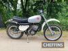 1978 247cc AJS Stormer MOTORCYCLE Reg. No. CLT 221T Frame No. 78251T Engine No. 78251 The alloy tanked Stormer was used on a private Suffolk estate until around 6 years ago and in the current ownership barn stored and completely unused. Presented in i - 2