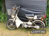 1988 49cc Yamaha QT50 MOPED Reg. No. F767 WAH Frame No. 5F3033117 Engine No. 5F3033117 The step through shopper is replete with rack and front basket, direct from barn storage and offered for sale with V5C document and showing just 2,210 (unverified) mile - 5