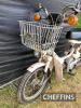 1988 49cc Yamaha QT50 MOPED Reg. No. F767 WAH Frame No. 5F3033117 Engine No. 5F3033117 The step through shopper is replete with rack and front basket, direct from barn storage and offered for sale with V5C document and showing just 2,210 (unverified) mile - 9