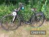 C1955 49cc REX-Miele FM50R AUTO-CYCLE Reg. No. N/A This fine German built auto-cycle were marketed in the UK by Phillips, this example has a right hand belt drive to the front wheel and appears in good order with bar mounted fuel tank and purpose built he - 9