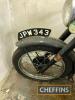 1948 349cc BSA B31 MOTORCYCLE Reg. No. JPW 343 Frame No. ZB31.686 Engine No. ZB31.1101 The Norfolk registered B31 still carries a 1983 tax disc and has been in storage possibly ever since. Stated to have been driven into the shed in good shiny order bac - 2