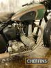 1948 349cc BSA B31 MOTORCYCLE Reg. No. JPW 343 Frame No. ZB31.686 Engine No. ZB31.1101 The Norfolk registered B31 still carries a 1983 tax disc and has been in storage possibly ever since. Stated to have been driven into the shed in good shiny order bac - 11