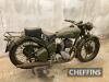 1941 500cc BSA WM20 MOTORCYCLE Reg. No. DSV 807 Frame No. WM20 96780 Engine No. WM20 96780 This military machine is understood to have been restored many years ago, it was last used in anger around 25 years ago and has remained in storage ever since. Un - 8