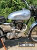 1957 410cc AJS 16M Competition Trials MOTORCYCLE Reg. No. UUK 484 Frame No. A57984 Engine No. 55/16M 1714C* A competitive machine that has been developed over many years of use, it's fitted with a pucker aluminium barrelled competition engine taken out to - 14