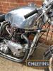 1954 650cc Tribsa 6T Special MOTORCYCLE Reg. No. 567 XVB Frame No. CA7 7126 Engine No. 6T 31940 A product of the skilled owner's extensive workshop, this Tribsa was built over a 12 month period and comprises of many special parts that contribute to this v - 4