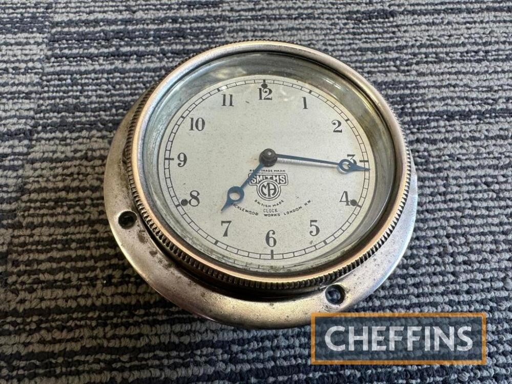 Dashboard mounted 'Smiths' clock Vintage sale Sale 2 Motorcycles