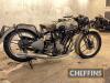 1933 595cc BSA M33-11 OHV Sloper MOTORCYCLE Reg. No. DSV 806 Frame No. A10.779 Engine No. A11.409 One of the much respected range of Slopers from BSA, DSV 806 was part of a BSA collection and sadly has languished in storage for two to three decades. As - 13