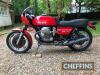 1978 850cc Moto-Guzzi Le Mans Mk1 MOTORCYCLE Reg. No. YWA 955T Frame No. VE 17257 Engine No. VE 077059 In the current ownership for 39 years this is a most beautifully presented example of one of the most attractive motorcycles of the 1970s. A correctly n - 5