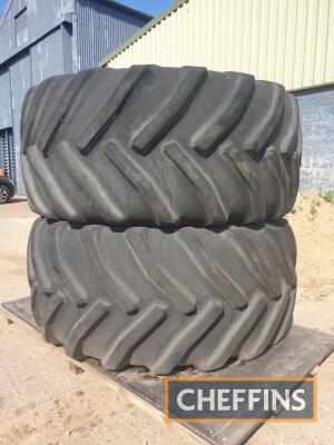 2no. Alliance 800/65/32 tyres