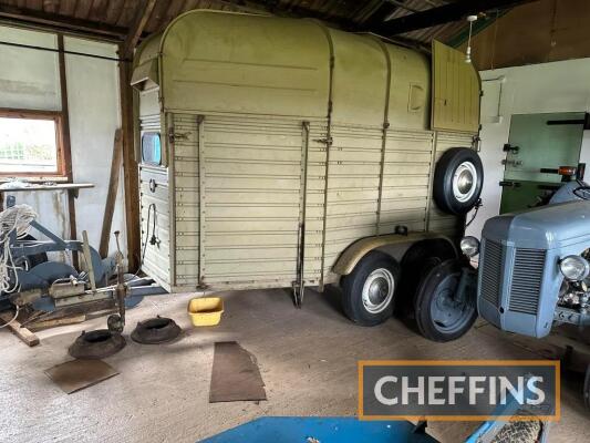 Rice 2 horse trailer, stated to have been used very little