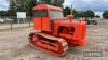 TRACK MARSHALL 50 4cylinder diesel CRAWLER TRACTOR Fitted with cab and stainless steel exhaust. An older restoration