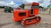 TRACK MARSHALL 50 4cylinder diesel CRAWLER TRACTOR Fitted with cab and stainless steel exhaust. An older restoration - 3