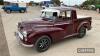 1960 MORRIS Minor Traveller 1098cc petrol PICKUP Reg. No. YSL 731 Chassis No. M/AW3812527 This maroon Morris Minor pickup started life as a Traveller with 'woody' body work and at some point in its life has been converted to a pickup truck. The conversi - 3