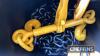 Set of G80 13mm Lashing Chains 6m long with sling hooks and EN12195-3 load binder - 2