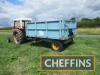 1975 Weeks tipping trailer. The vendor reports this trailer has only one owner since new, its original jack, and has only been used for grain - 5