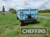 1975 Weeks tipping trailer. The vendor reports this trailer has only one owner since new, its original jack, and has only been used for grain - 6