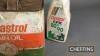 Qty oil cans to inc. Castrol Grand Prix, Girling and Wynns - 7