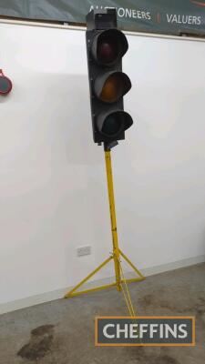 Traffic lights complete with stand