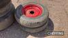 Pr. 7.00-16 trailer wheels and tyres, 5 stud